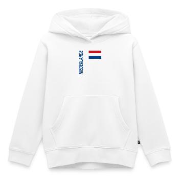 Schiermonnikoog - Kinder Premium Organic Hoodie - Weiß - Vorne - AI Model Kid Female (0cm)