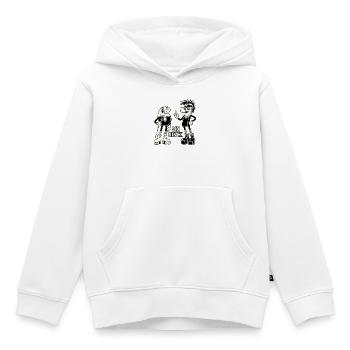 67 Six Seven meme Retro Rock Musik Geschenk - Kinder Premium Organic Hoodie - Weiß - Vorne - AI Model Kid Female (0cm)