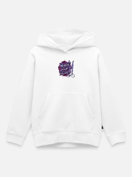 Kunstrad, Kunstradfahren, Hallenradsport - Kinder Premium Organic Hoodie - Weiß