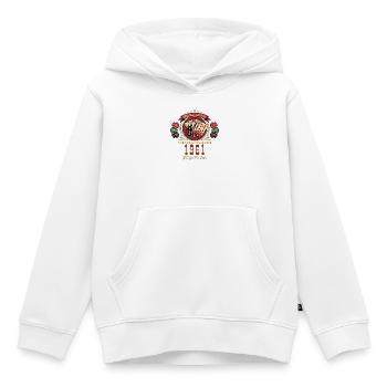 Poker T-Shirt 1961 Geburtstag, Poker Legende Shirt - Kinder Premium Organic Hoodie - Weiß - Vorne - AI Model Kid Female (0cm)