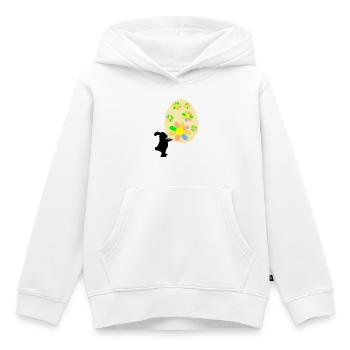 Osterhase Hase Ostergeschenke Ostereier - Kinder Premium Organic Hoodie - Weiß - Vorne - AI Model Kid Female (0cm)