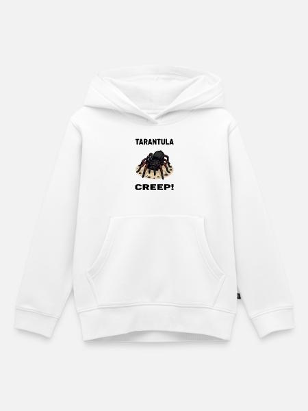 Tarantula-Creep Tarantula Exotische Spinne - Kinder Premium Organic Hoodie - Weiß