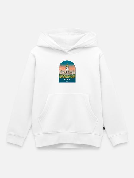 CTY02014 - Kinder Premium Organic Hoodie - Weiß