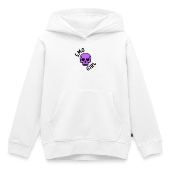 Emo Girl - Kinder Premium Organic Hoodie - Weiß - Vorne - AI Model Kid Female (0cm)