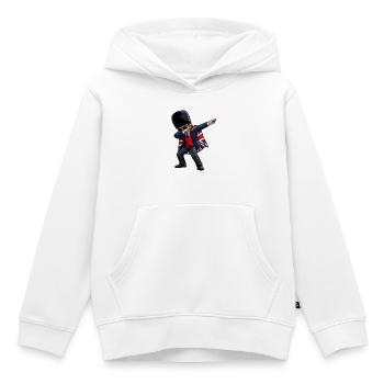 Dabbing Brite - Kinder Premium Organic Hoodie - Weiß - Vorne - AI Model Kid Female (0cm)