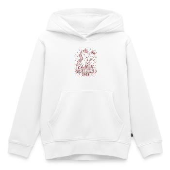 Endlich Schulkind 2026 Unicorn - Kinder Premium Organic Hoodie - Weiß - Vorne - AI Model Kid Female (0cm)