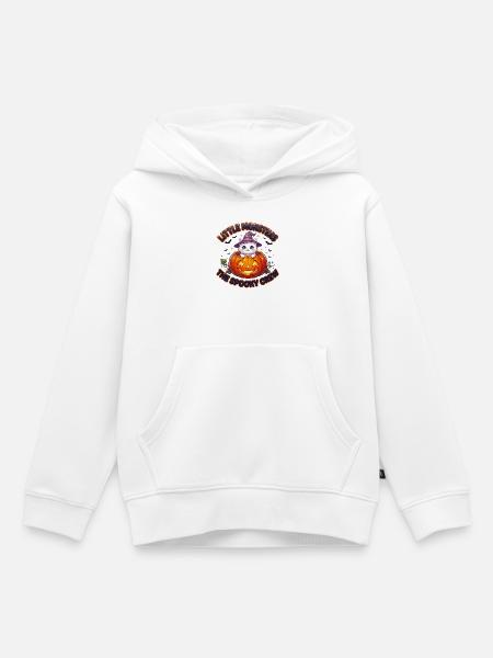 Little Monsters The Spooky Crew - Kinder Premium Organic Hoodie - Weiß