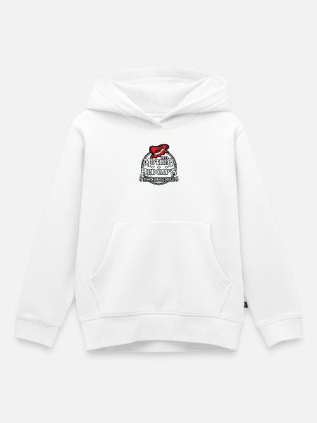 Alte Mutter Rotkappe – Schule für Schurken - Kinder Premium Organic Hoodie - Weiß