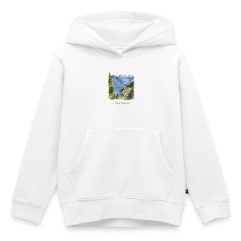 Comer See - Kinder Premium Organic Hoodie - Weiß - Vorne - AI Model Kid Female (0cm)