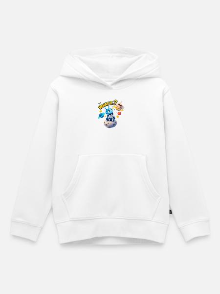 WAS, WENN...? - Kinder Premium Organic Hoodie - Weiß