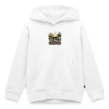 Mondtee: Tee für die Dämmerung - Kinder Premium Organic Hoodie - Weiß - Vorne - AI Model Kid Female (0cm)