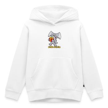 Kleine Überraschung Charlie, der Elefant - Kinder Premium Organic Hoodie - Weiß - Vorne - AI Model Kid Female (0cm)