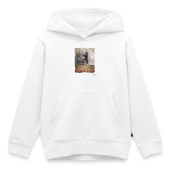 Heuschrecke JOGUE Software Entwickler IT Pop Art - Kinder Premium Organic Hoodie - Weiß - Vorne - AI Model Kid Female (0cm)