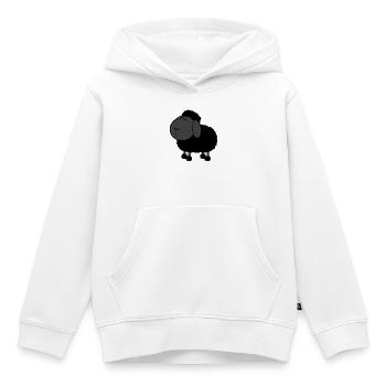 Schwarzes Schaf - Kinder Premium Organic Hoodie - Weiß - Vorne - AI Model Kid Female (0cm)