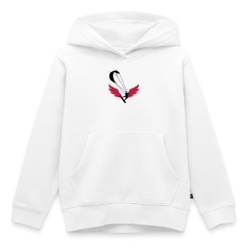 Kitesurfen / Kitesurfer / Kiteboarden / Kitesurf - Kinder Premium Organic Hoodie - Weiß - Vorne - AI Model Kid Female (0cm)