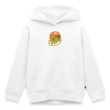 Egypt Pyramiden Kairo Ägypten Urlaub Geschenkidee - Kinder Premium Organic Hoodie - Weiß - Vorne - AI Model Kid Female (0cm)
