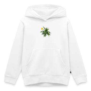 Löwenzahn - Kinder Premium Organic Hoodie - Weiß - Vorne - AI Model Kid Female (0cm)