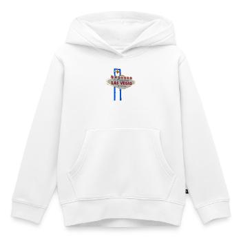 Las Vegas - Kinder Premium Organic Hoodie - Weiß - Vorne - AI Model Kid Female (0cm)