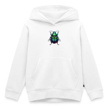 Grüner - Kinder Premium Organic Hoodie - Weiß - Vorne - AI Model Kid Female (0cm)