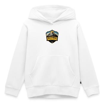 Sella Group , dolomites, italy - Kids Premium Organic Hoodie - white - Front - AI Model Kid Female (0cm)