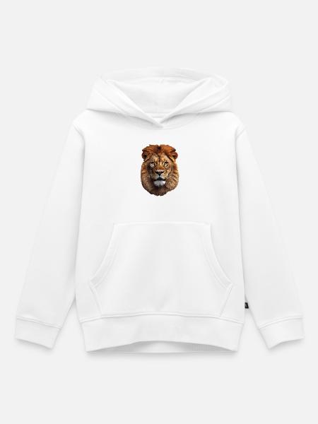 Loewe - Kinder Premium Organic Hoodie - Weiß