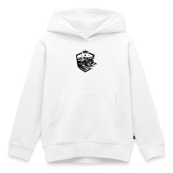 Car Racing Car - Kids Premium Organic Hoodie - white - Front - AI Model Kid Female (0cm)