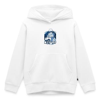 Fuji Fresh Kawaii Waschmaschine - Kinder Premium Organic Hoodie - Weiß - Vorne - AI Model Kid Female (0cm)
