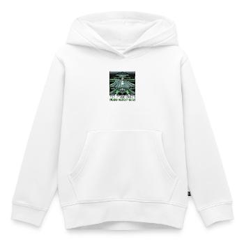 Retro Gaming Endgegner Muder - Kinder Premium Organic Hoodie - Weiß - Vorne - AI Model Kid Female (0cm)