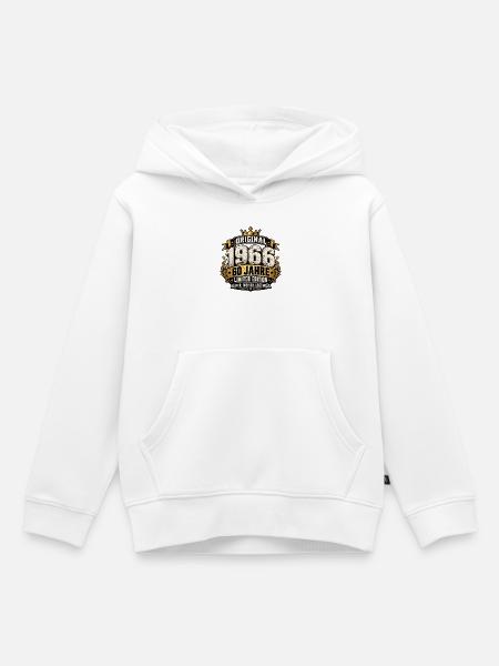 Original 1966 - Kinder Premium Organic Hoodie - Weiß