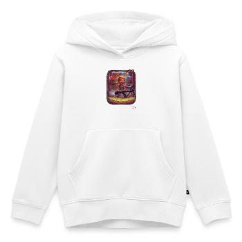 Ameise MALÚ Keyboard Synthesizer Band Rock Pop Art - Kinder Premium Organic Hoodie - Weiß - Vorne - AI Model Kid Female (0cm)