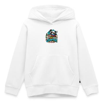 Sleepy Panda und ergänzendes Kapitel - Kinder Premium Organic Hoodie - Weiß - Vorne - AI Model Kid Female (0cm)