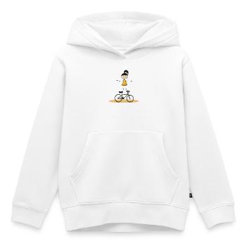 Kunstrad, Kunstradfahren, Hallenradsport, Girl - Kinder Premium Organic Hoodie - Weiß - Vorne - AI Model Kid Female (0cm)
