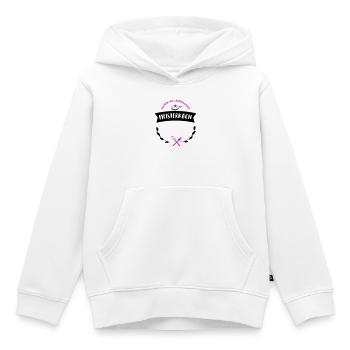 koch sternekoch individualisierbar geschenk bester - Kinder Premium Organic Hoodie - Weiß - Vorne - AI Model Kid Female (0cm)