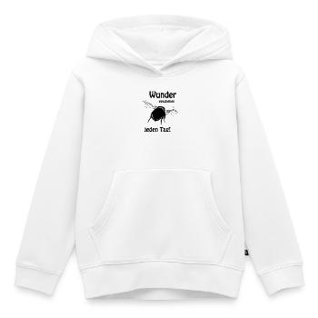 Hummel -Wunder - Kinder Premium Organic Hoodie - Weiß - Vorne - AI Model Kid Female (0cm)