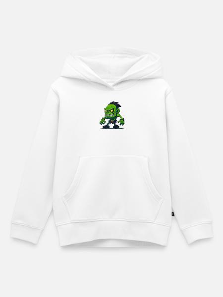 Totem des Zombies - Kinder Premium Organic Hoodie - Weiß