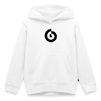 Spirale - Kinder Premium Organic Hoodie - Weiß - Vorne - AI Model Kid Female (0cm)