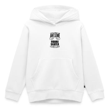 Figure Skater Figure Skater Figure Skater - Kids Premium Organic Hoodie - white - Front - AI Model Kid Female (0cm)