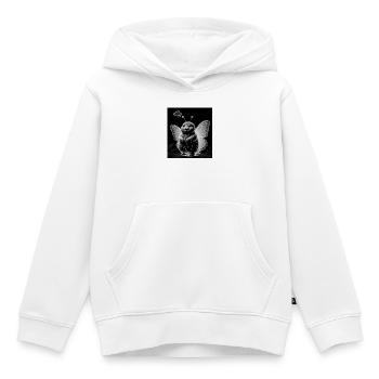 Sternenglitzer Käferfee - Kinder Premium Organic Hoodie - Weiß - Vorne - AI Model Kid Female (0cm)