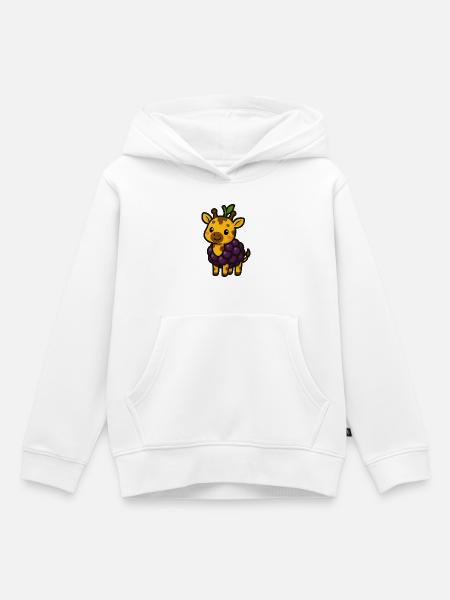 Gira-Brommel - Kinder Premium Organic Hoodie - Weiß