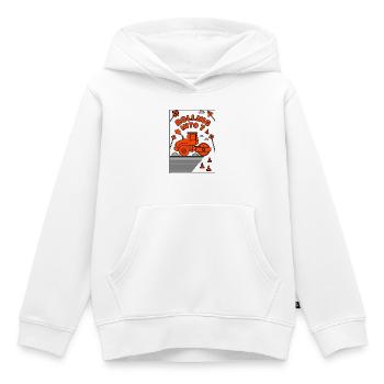 Rolling Into 7 Dampfwalze - Kinder Premium Organic Hoodie - Weiß - Vorne - AI Model Kid Female (0cm)