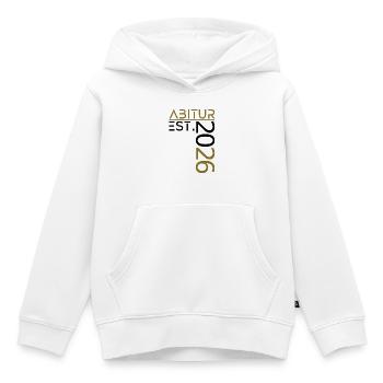 Abitur 2026 - Kinder Premium Organic Hoodie - Weiß - Vorne - AI Model Kid Female (0cm)