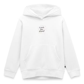 Carnaval de Cologne - Temps pour Alaaf - Chemise du Carnaval - Sweat Premium à capuche enfant bio - blanc - Devant - AI Model Kid Female (0cm)