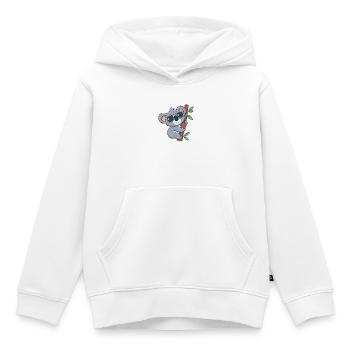 Koala Trendy Sonnenbrille - Kinder Premium Organic Hoodie - Weiß - Vorne - AI Model Kid Female (0cm)