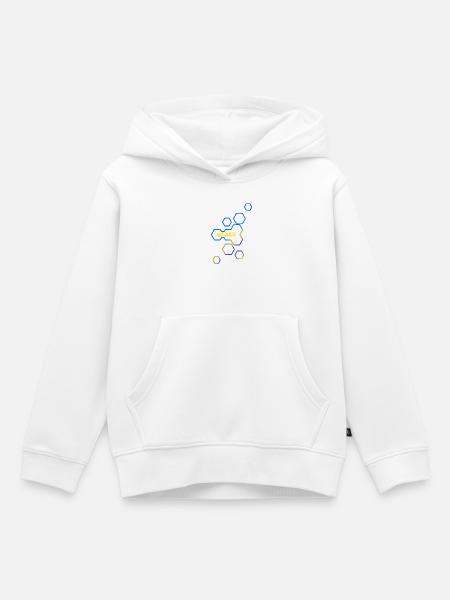 Style Baran - Kinder Premium Organic Hoodie - Weiß