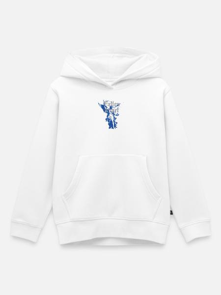 gefallener Engel - Kinder Premium Organic Hoodie - Weiß
