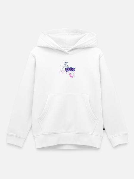Bride Crew Rodeo Tee - Kinder Premium Organic Hoodie - Weiß