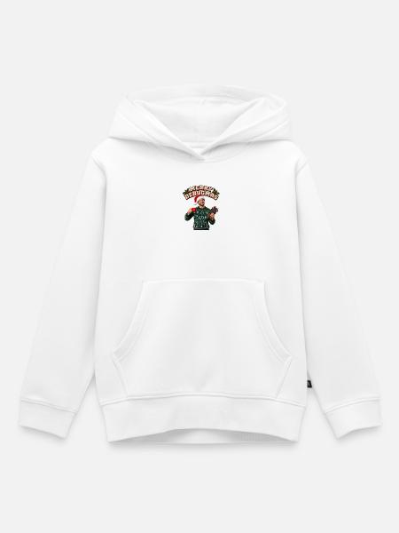 Merry Debugmas Techweihnacht - Kinder Premium Organic Hoodie - Weiß