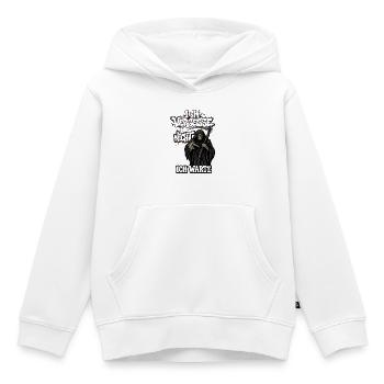 Sensenmann der Nacht - Kinder Premium Organic Hoodie - Weiß - Vorne - AI Model Kid Female (0cm)