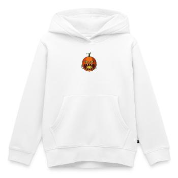 Kürbis (Kürbis) - Kinder Premium Organic Hoodie - Weiß - Vorne - AI Model Kid Female (0cm)