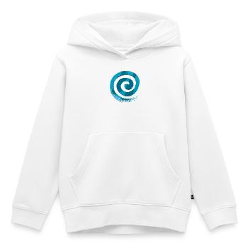Spirale - Kinder Premium Organic Hoodie - Weiß - Vorne - AI Model Kid Female (0cm)